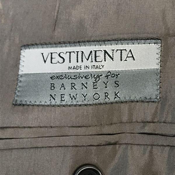 Made in Italy VESTIMENTA BARNEYS NEW YORK Wool Tweed Blazer Men’s M Gray(USED)