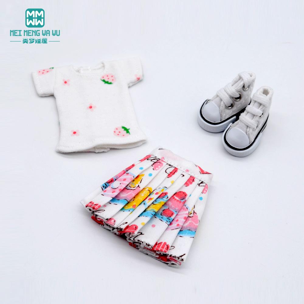 

Одежда для кукол Blyth Модный фиолетовый шерстяной кардиган из трех частей для игрушек Azone OB23 OB24 аксессуары для кукол 28-30cm Blyth