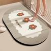 OEING Non-Slip Absorbent Bathroom Mat