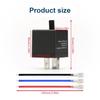 12V 3-PIN Adjustable LED Flasher Relay High-power Running Turn Signal Flashing Relay  Universal  Automotive  Accessories