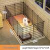 Indoor Dog Gate for Small Breeds: Teddy, Bichon Frise, Corgi, Chihuahua