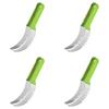 1-5pc Stainless Watermelon Slicer Cutter Non-Slip Handle Melon Fruit Slicer Digger Tool Kitchen Gadgets for Pineapple Cantaloupe