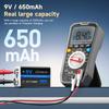 Batteria ricaricabile USB 9V 9V 1200mAh 6F22 Batteria agli ioni di litio Batterie USB per multimetro Metal Detector chitarra elettrica