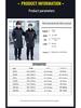 Qianyiyang Unisex Winter Security Work Overcoat