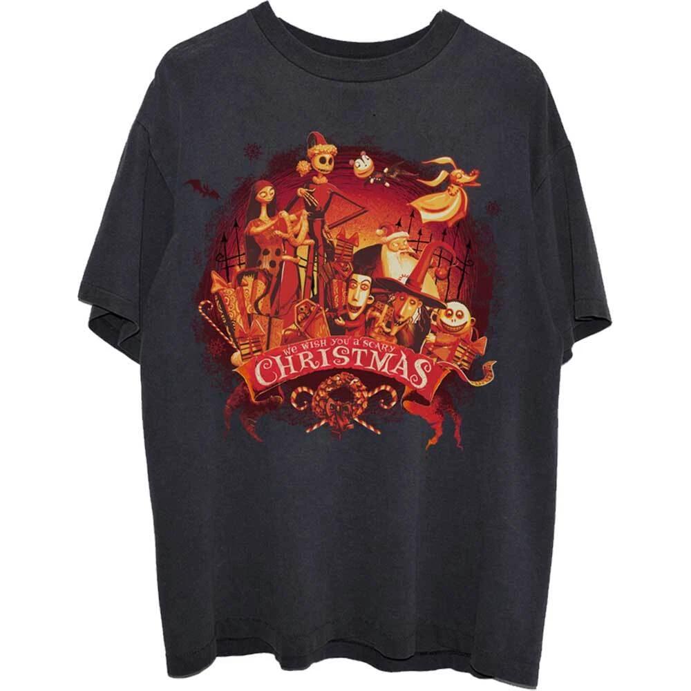 Unisex TShirt The Nightmare Before Christmas We Wish You A Scary Christ S