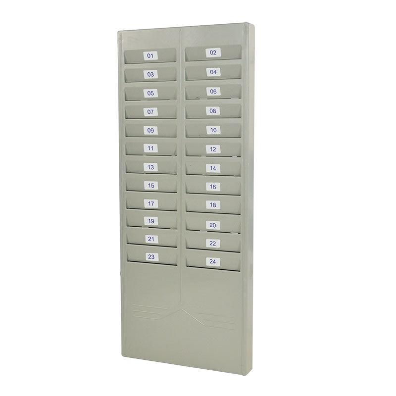 

Youmash 50-Slot Plastic Time Card Rack CN plug (adapter included)