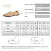 Fashion AIYUQI Ballet Flats Women's Shoes Genuine Leather Large Size 41 42 43 Pointed Toe Women's Loafers