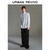 UR2025 Men's Stand Collar Long Sleeve Cardigan Shirt