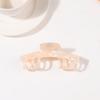 Haarkralle Hohl Design Anti-Rutsch-Zähne Hinterkopf Duschclip Leicht Mittlere Größe Hai-Haarkralle Vielseitiges Haaraccessoire