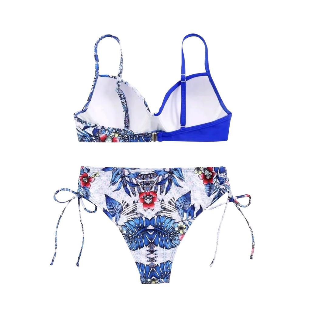 2025 New Women Sexy Print Bikini Female Summer Swimsuit Two Piece Bikini Set Beach Wear Swim Suit Swimwear Brazil Bathing Suit