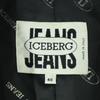 ICEBERG made in Italy Long sleeve long pea coat 40 black Women Used