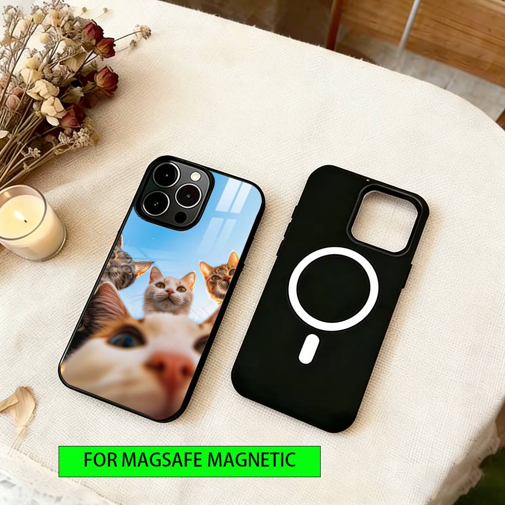 The Cat Crew Phone Case For iPhone17,16,15,14,13,12,11 Plus,Pro Magnetic with Magsafe Wireless Charging