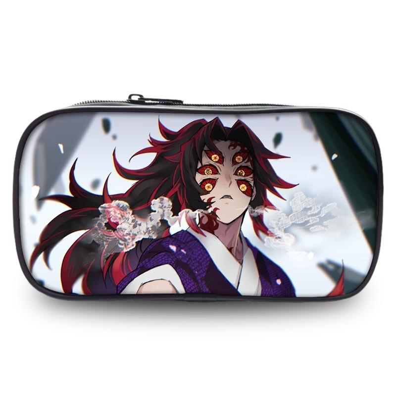 Durable Slayer Demon Pen Bag Versatile Oxford Fabric Large Capacity Stationery Holder