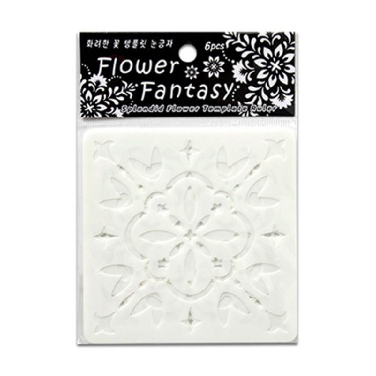 

6 шт. Трафарети для квітів, Трафарети для малювання, Шаблони листя для креативних сторінок скрапбукінгу та домашніх DIY проєктів