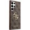 Guess Guhcs24L4Gmgbr S24 Ultra S928Brązowy/Brown Hardcase 4G Big Metal Logo