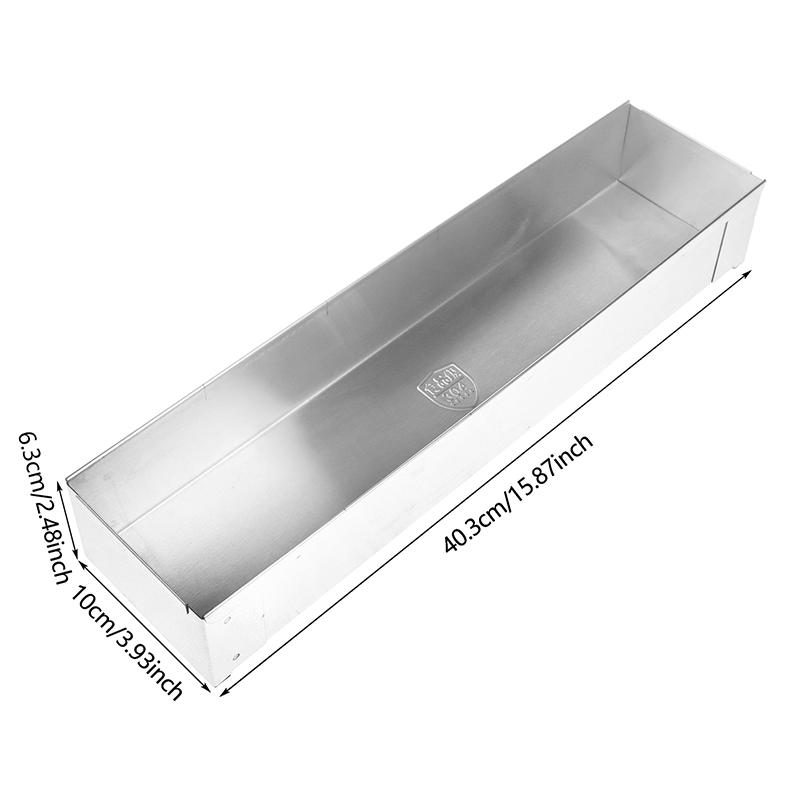 Tiramisu Cake Mold Removable Rectangular Non-Stick Stainless Steel Diy Cake Mousse Mold Tiramisus Baking Professional Tools