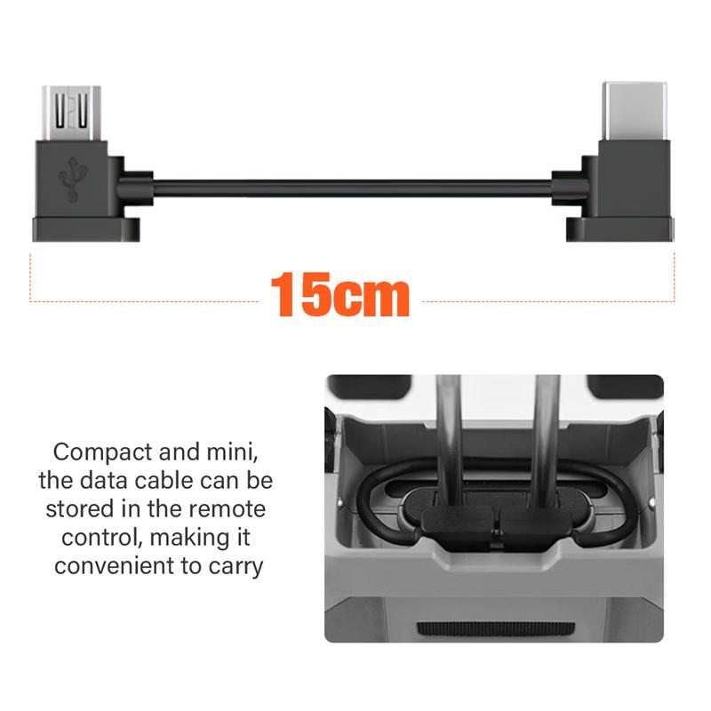 For DJI RC-N1 RC Cable USB Type-C/Standard Micro USB/Lightning RC-N1 RC Cable Accessories Remote Connects Controller