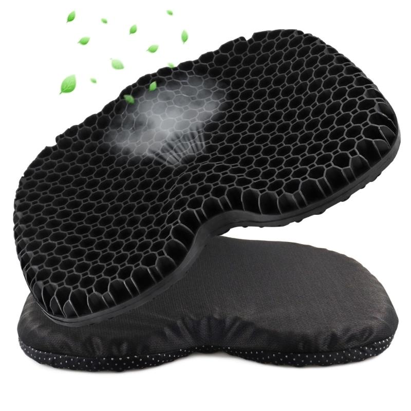 Antislip Kayak Pad Lightweight Inflatable Watercraft Cushion With Antislip Base For Secure 1 black