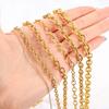 Gold Silver Cross Flat Chains DIY Jewelry Findings Jewelry Link Chains  Bracelet Accessories