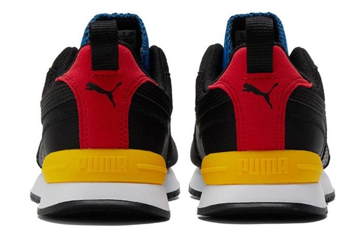 Men's Sneakers Puma R78 'Black High Risk Red'