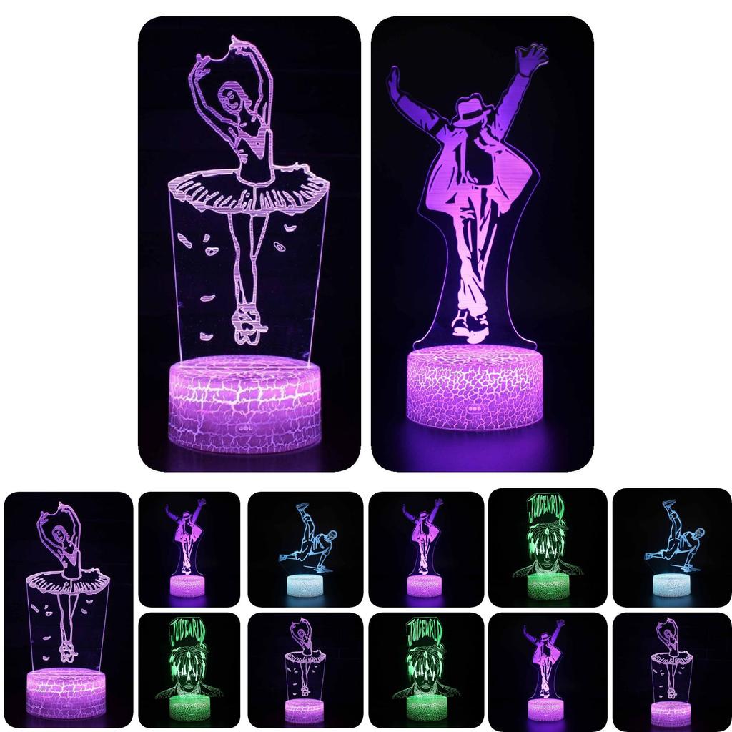 Modern Minimalist Led Night Light Acrylic Lampshade Perfect For Birthdays And Celebrations