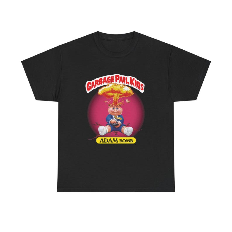 GPK Garbage Pail Kids Retro T-shirt, Unisex Heavy Cotton Tee Garbage Pail Adam Parody Shirt 160