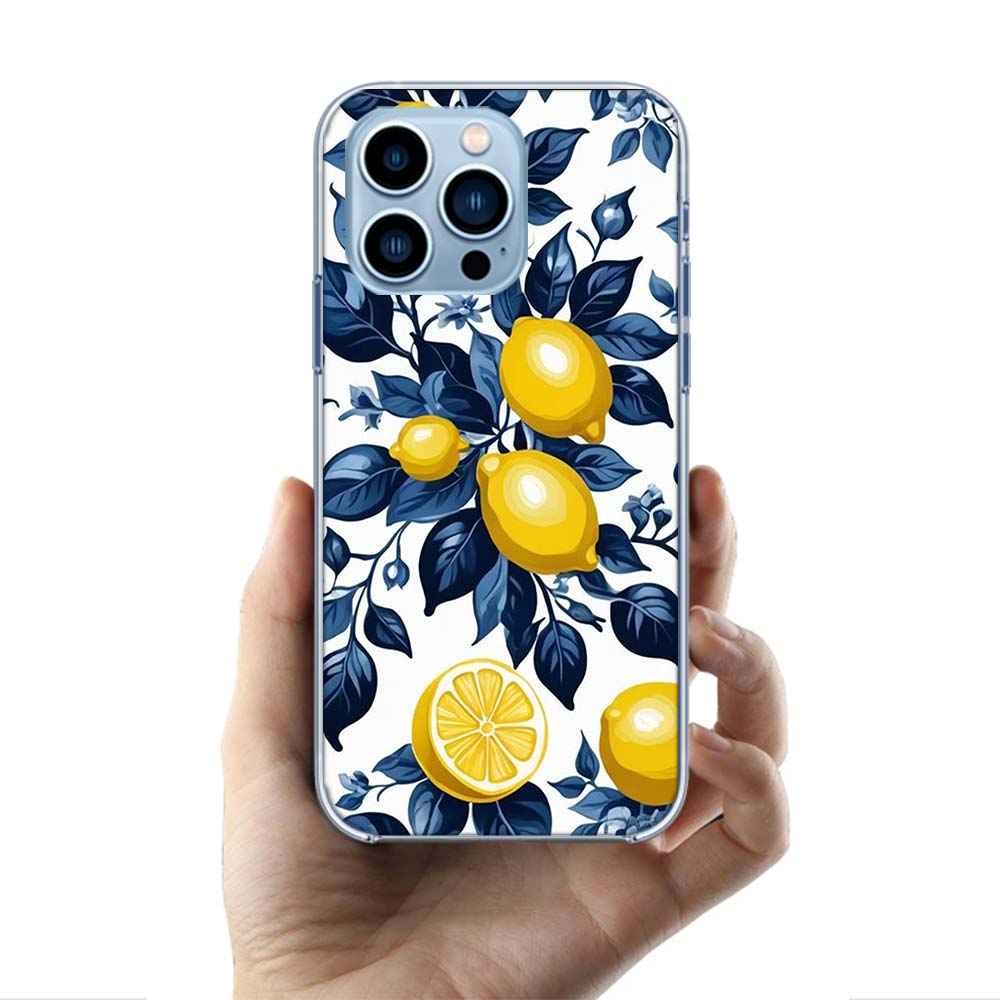 Mediterranean Lemon Cases Phone Case For Iphone 17E 16E 17 Air 16 Pro Max 15 Pro 14 Plus 11 13 12 Mini Cover Cases Compatible wi