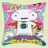 Cartoon Throw Pillow Covers Living Room Decoration Printed Sofa Cushion Cover Polyester Soft Pillowcase