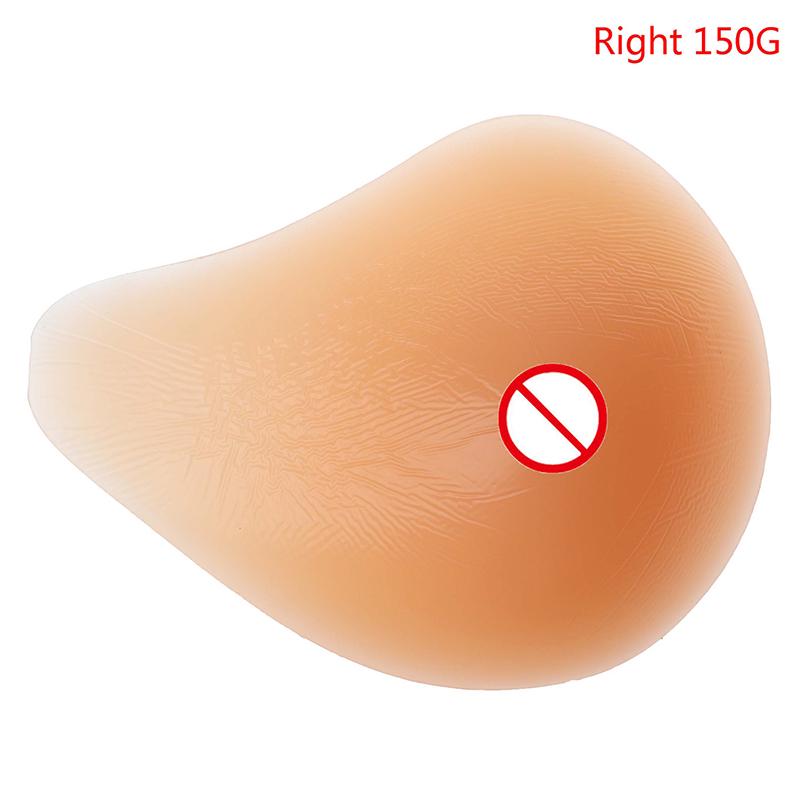 Silicone Breast Form Support Artificial Spiral Silicone Breast Fake False Breast
