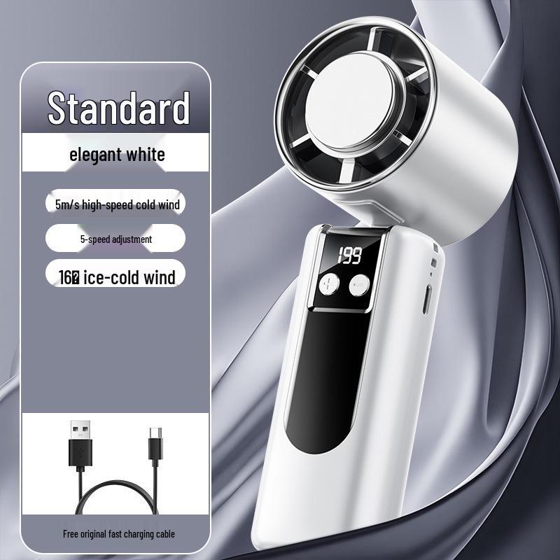 

Foldable Portable USB Rechargeable Mini Handheld Fan for Personal Outdoor Use 183*60*60mm