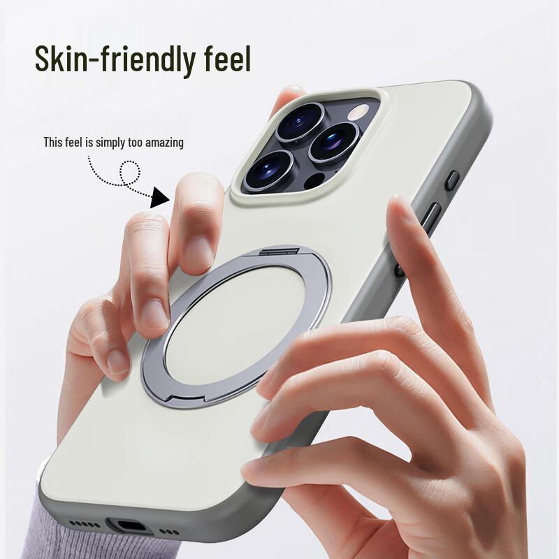 Etui iPhone 16 Pro Max z magnetyczną podstawką obracaną o 360°