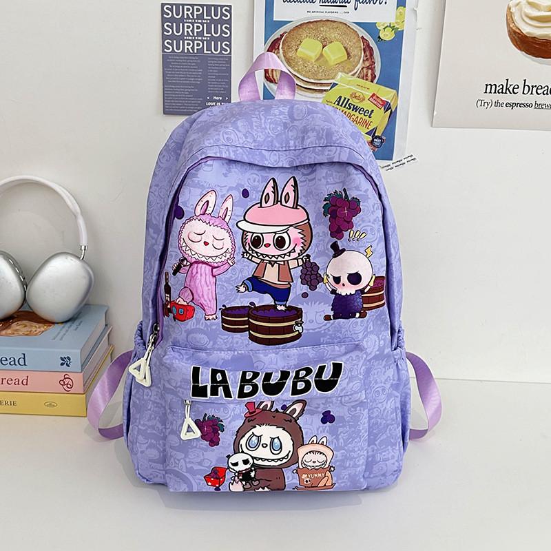 Cartoon Kids School Backpack Durable Nylon Breathable Bag Lightweight