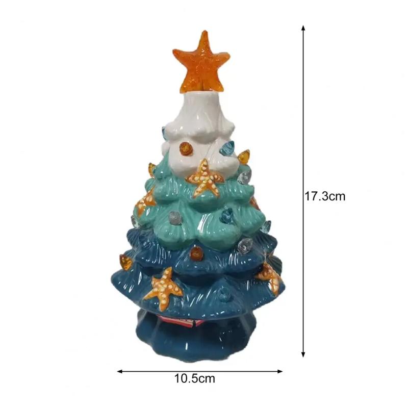 Relaxing Meditations Led Decor Starfish Christmas Tree Night Light Decorative Led Home Decor For Bedside