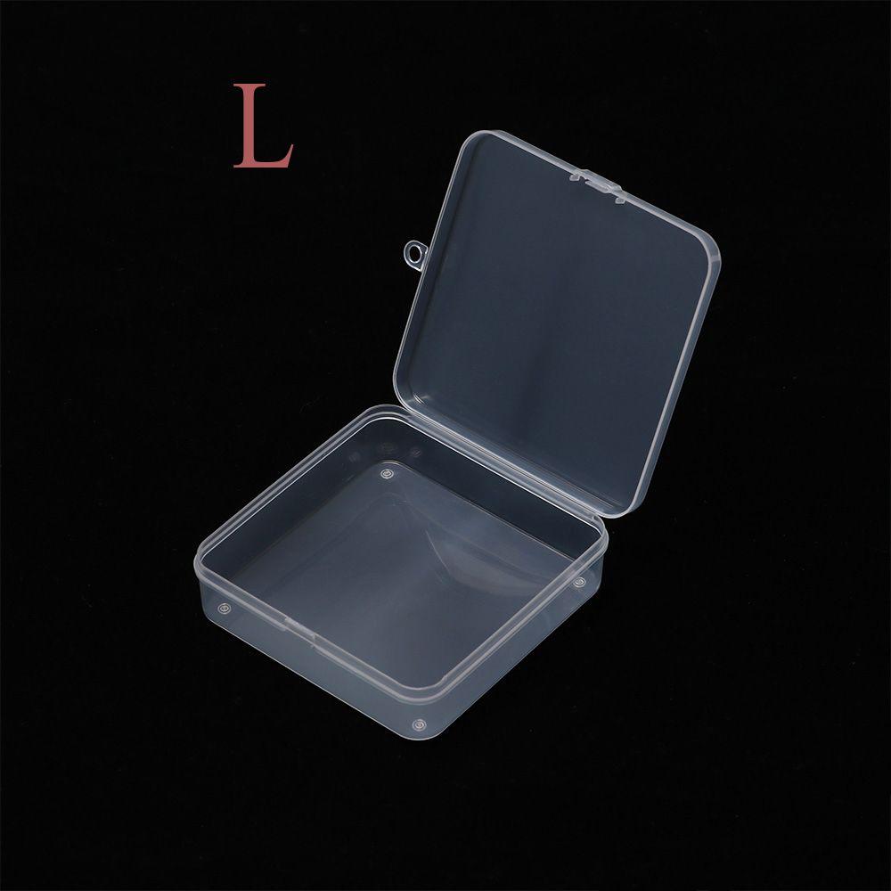 

Прозрачные коробки для хранения Чехол для соски для младенца Органайзер для детских принадлежностей Контейнер для цепочки-клипсы для пустышки L