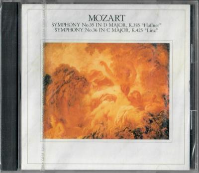 CD KUBELIK - Mozart Symphony No. 35 In D Major,  FDCA518 CBS/Sony 1988 Japan Classical Used