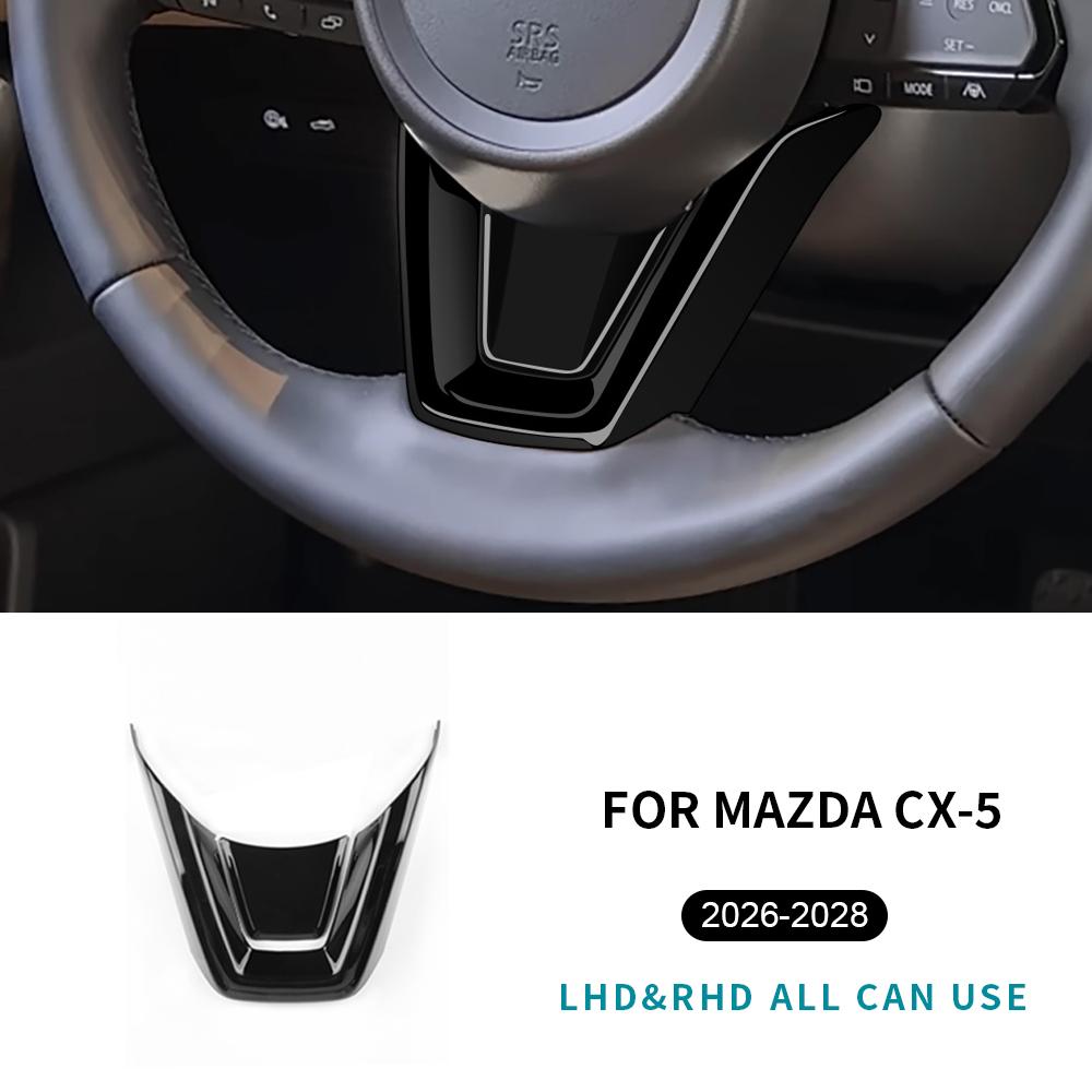 For Mazda CX5 CX-5 2026 2027 2028 Car Steering Wheel Lower Trim Sequin Anti-Scratch Decoration Protective Interior Accessories