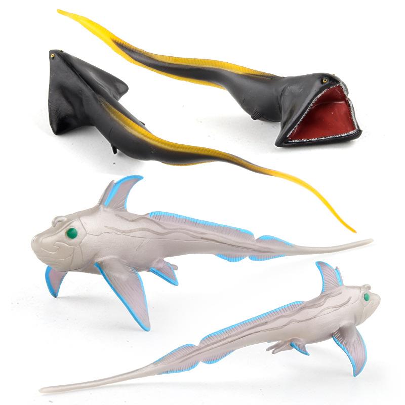 Ocean Creature Model Toy Underwater World, Simulated Crocodile Dinosaur King Animal Set Ornament Collection Doll