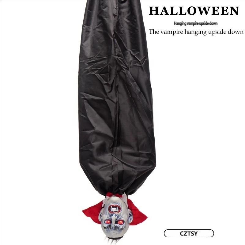 Halloween Leuchtender Vampir Umgedreht Hängender Geist Dekoration Anhänger Spukhaus Geheime Kammer Leuchtendes Horror Requisit