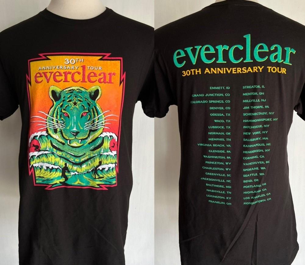 2 Sides 30th Anniversary Tour Dates Everclear Shirt Unisex Black S-5XL ND1509 Unisex T-Shirt XXL