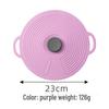 Silicone Anti-Overflow High-Temp Pot Lid & Non-Slip Cup Cover