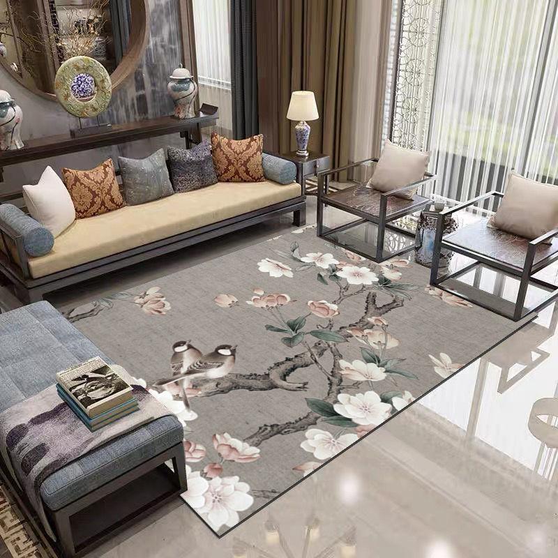 Chinese-style Carpet Living Room Modern Decoration Bedroom Non-slip Sofa Tea Table Carpet Area Rug Large Floor Mat Lounge Rug