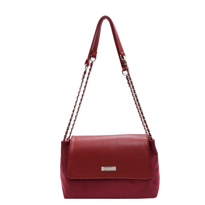 Popular retro underarm bag women's new chain versatile commuter shoulder crossbody small square bag