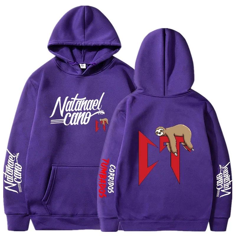 Natanael Cano Hoodies Herren Mode Corridos Tumbados Langarm Sweatshirts Damen Cool Lässig Harajuku Kapuzenpullover Sudaderas