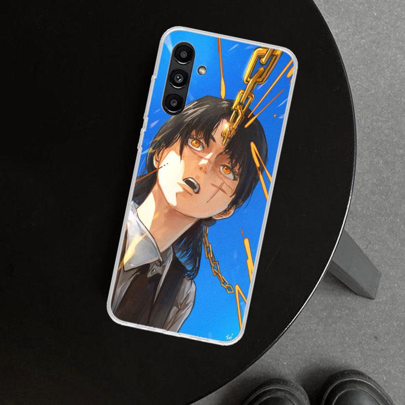 Chainsaw Mans Yoru War Devil Phone Case Cover for Samsung Galaxy A17 A16 A26 A36 A56 A57 A37 A15 A25 A35 A55 A14 A24 A34 A54 A13