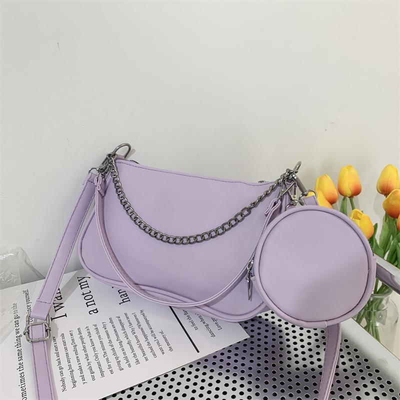Trendy Black Small Square Bag For Women Stylish Minimalist Crossbody Retro Purse