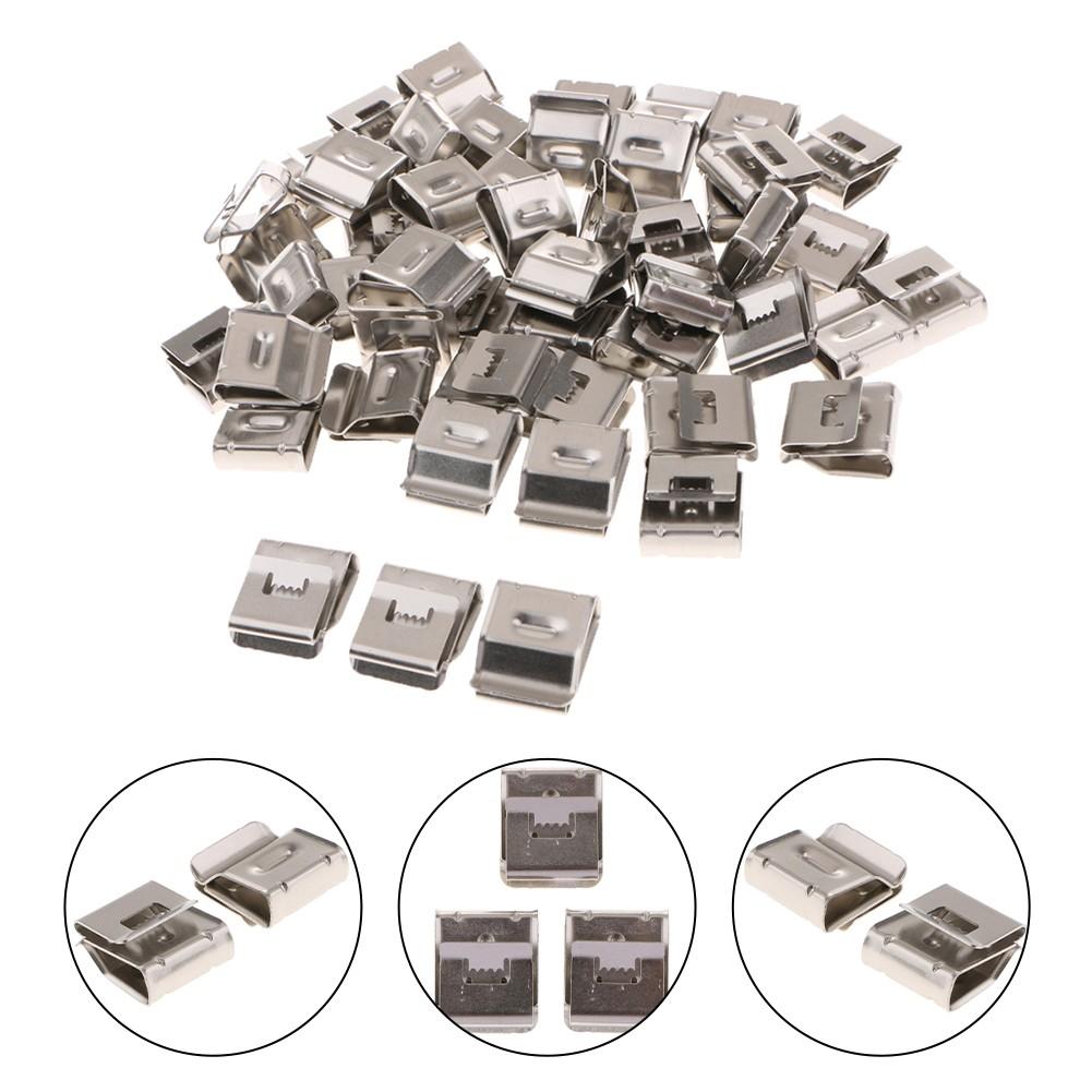 Stainless Steel Solar Panel Cable Clamp PV Cable Clamp Wire Fastener Clamp Manager