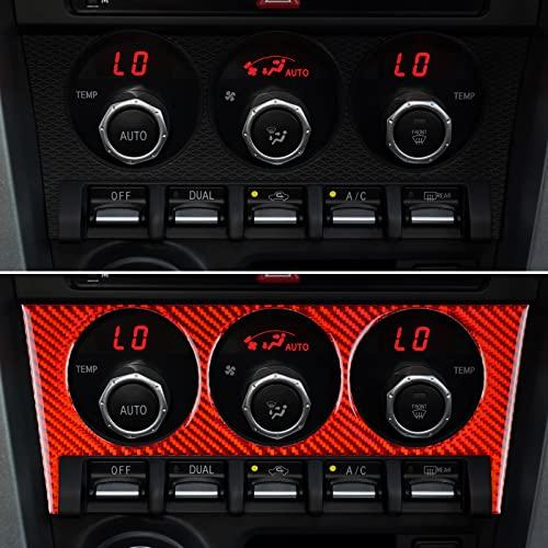 AIRSPEED Subaru BRZ ZC6 Toyota 86 ZN6 Exclusive Air Conditioning Control Panel Cover Carbon Fiber Vehicle Specific Interior Decoration Accessorie