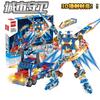Bg5035 Deformační auto Mecha Městská stráž Stavebnice Miniatura Malé dílky Sestavitelná hračka