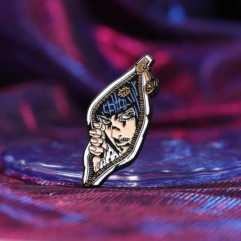 Cartoon Comic Character Enamel Pins Custom Japan Tv Animation Brooches Lapel Badges Classic Jewelry Gift For Fans Friends