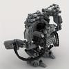 MOC Black Robot APU Classic Movie Building Blocks Assembly Model MOC-137552 Mecha Robot Weapon Brick Toy Holiday Gift